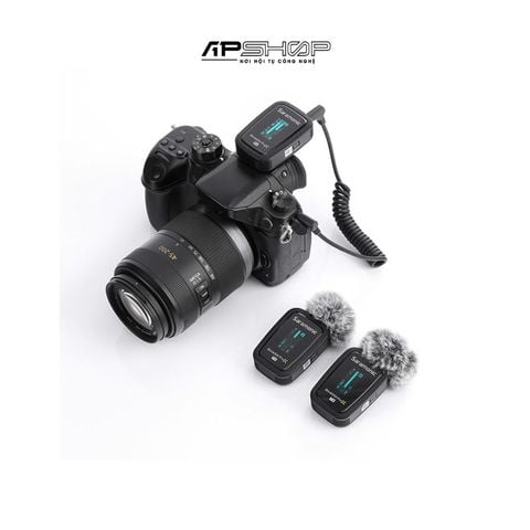 Bộ micro không dây Saramonic Blink500 ProX B2 | Cổng 3.5mm có hộp sạc