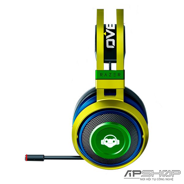 Tai Nghe Razer Nari Ultimate Wireless - Overwatch Lúcio Editon