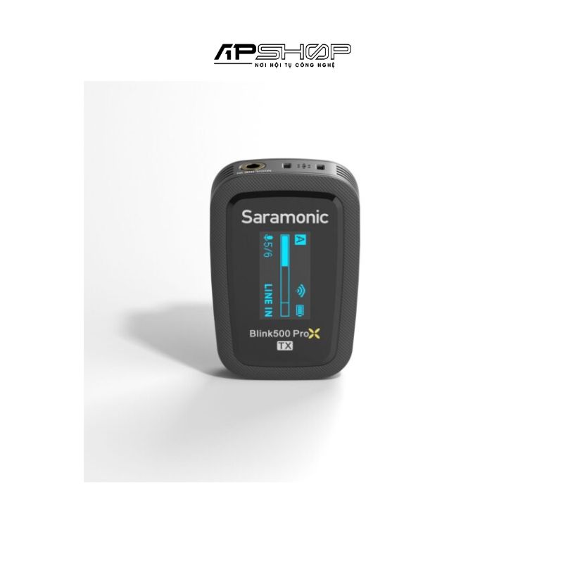 Bộ micro không dây Saramonic Blink500 ProX B6 | Cổng USB C có hộp sạc