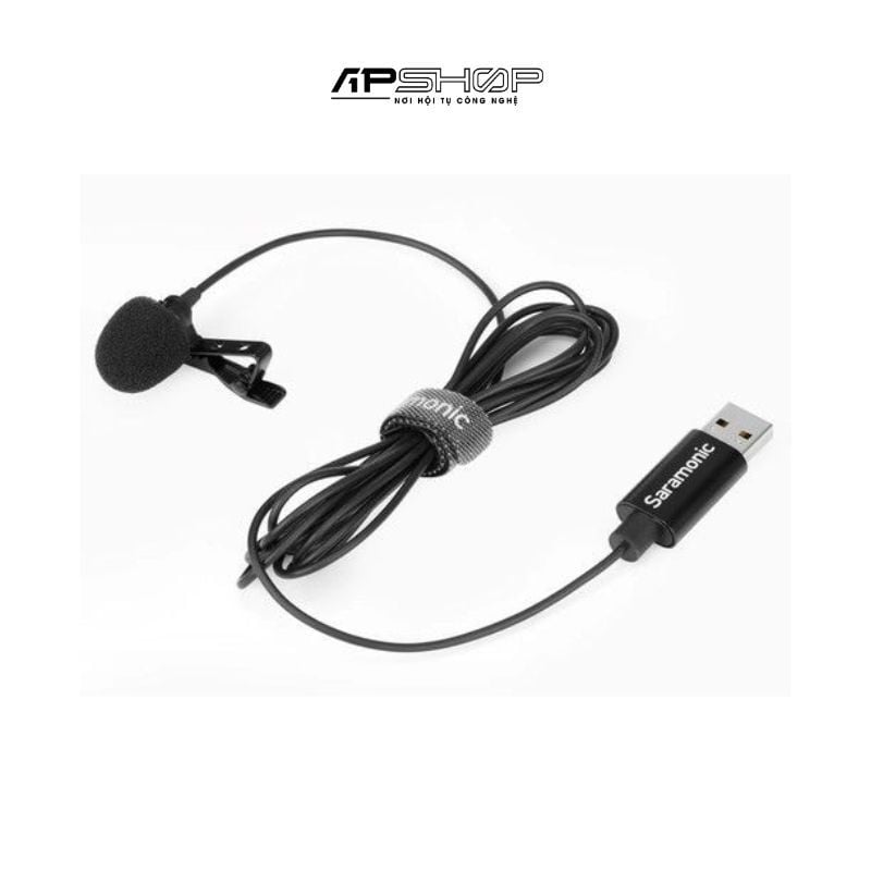 Micro có dây Saramonic ULM10 | Cổng USB A