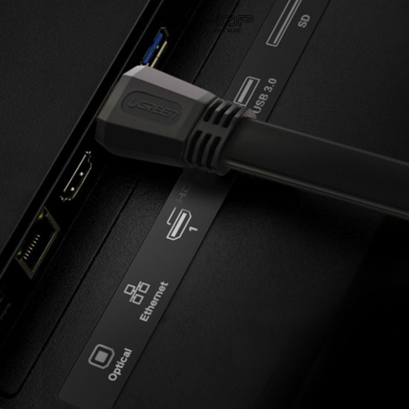 Cáp HDMI 2.0 4K@60Hz Dây Dẹt Siêu Mỏng Ugreen
