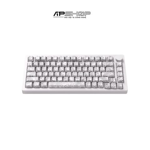 Bàn Phím MonsGeek M1 V5-SP Contour White