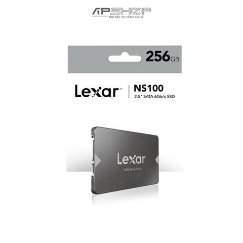 Ổ cứng SSD Lexar NS100 256GB 2.5” SATA III | Chính hãng