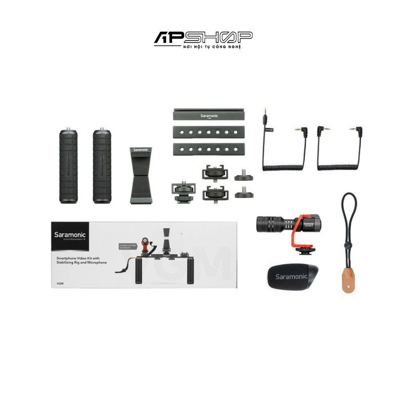 Bộ thiết bị hỗ trợ quay video và ghi âm Saramonic VGM