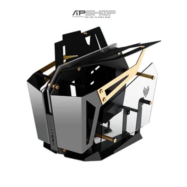 Case FSP CMT710 T-WINGS Black/Gold | Chính hãng