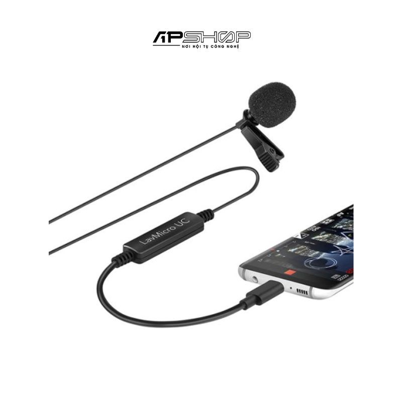 Micro có dây Saramonic LavMicro UC | Cổng USB C