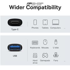 Đầu chuyển OTG Type C to USB 3.1 tốc độ cao Baseus Ingenuity Series Mini OTG Gen2