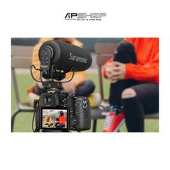 Micro Saramonic thu âm Shotgun Super-Cardioid cho máy ảnh/máy quay Vmic5 Pro