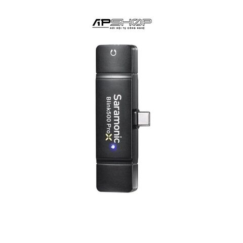 Bộ micro không dây Saramonic Blink500 ProX B5 | Cổng USB C có hộp sạc