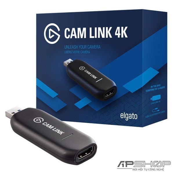 Thiết bị Stream ELGATO CamLink 4K USB | Chuyên cho Streamer