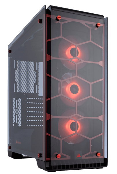 Case Corsair Crystal Series 570X RGB Red