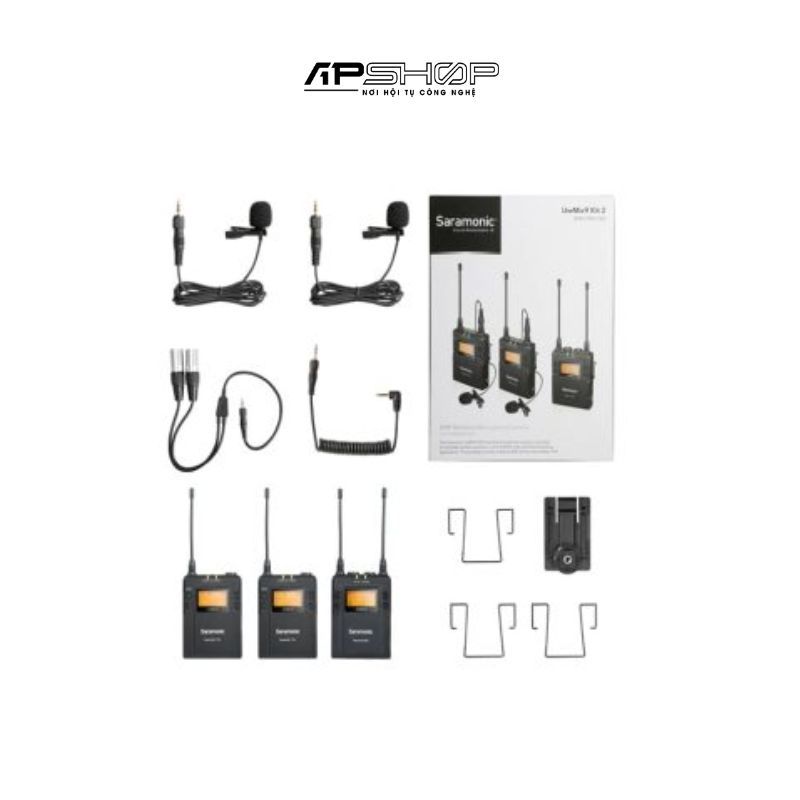 Bộ micro không dây Saramonic UWMIC9 KIT2