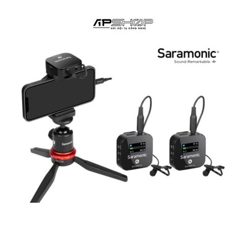Bộ micro không dây Saramonic Blink900 B1 | Cổng 3.5mm