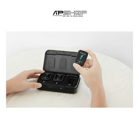 Bộ micro không dây Saramonic Blink500 ProX B2 | Cổng 3.5mm có hộp sạc