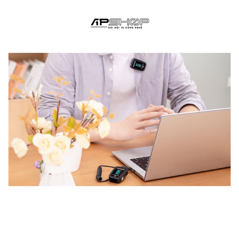 Bộ micro không dây Saramonic Blink500 ProX B1 | Cổng 3.5mm có hộp sạc