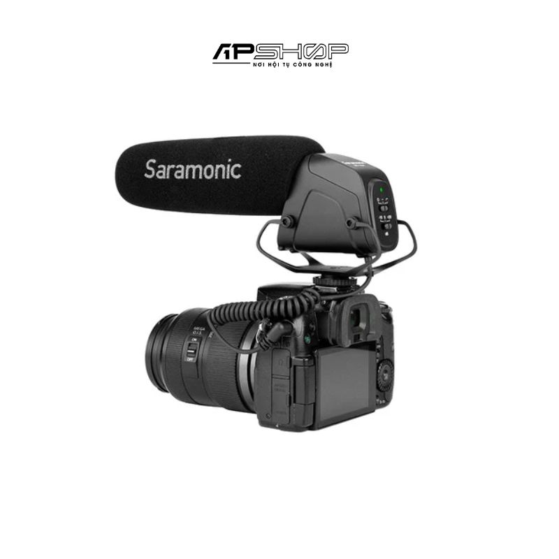 Micro Saramonic VM4 cho máy ảnh và máy quay phim