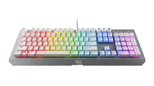 Bàn phím Razer BlackWidow X Chroma Mercury White