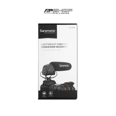 Micro Saramonic VM4 cho máy ảnh và máy quay phim