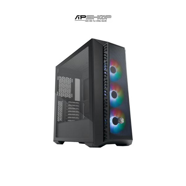 Case Cooler Master MasterBox 520 Mesh ARGB Black | Chính hãng