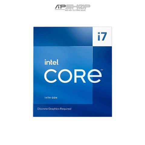 CPU Intel Core I7 14700F Gen 14 | Turbo up to 5.4GHz | 20 Nhân 28 Luồng | 33MB | Chính hãng| LGA 1700 |