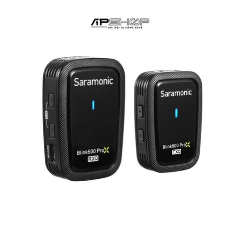 Bộ micro không dây Saramonic Blink500 ProX Q10 | Cổng 3.5mm