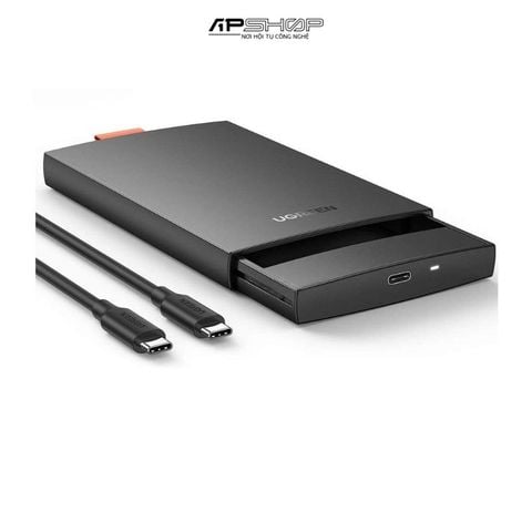 Box đựng ổ cứng 2.5 USB C 3.1 Gen 2 Ugreen 80556 hỗ trợ SSD/HDD lên đến 10TB