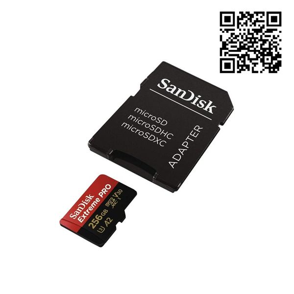 Thẻ Nhớ Sandisk Extreme Pro Micro SDXC, SQXCZ C10 , A2 , U3 , V30 Adapter