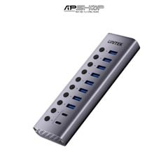 Hub USB UNITEK 10 Port 8 USB A and 2 USB C | Có nguồn phụ