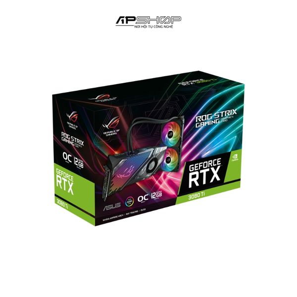 VGA ASUS ROG STRIX LC RTX 3080 Ti OC Edition 12GB GAMING | Chính hãng