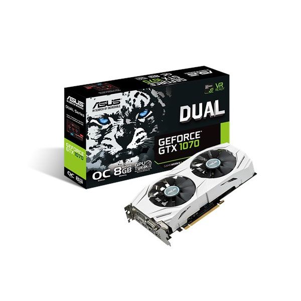 ASUS DUAL GTX 1070 O8GB