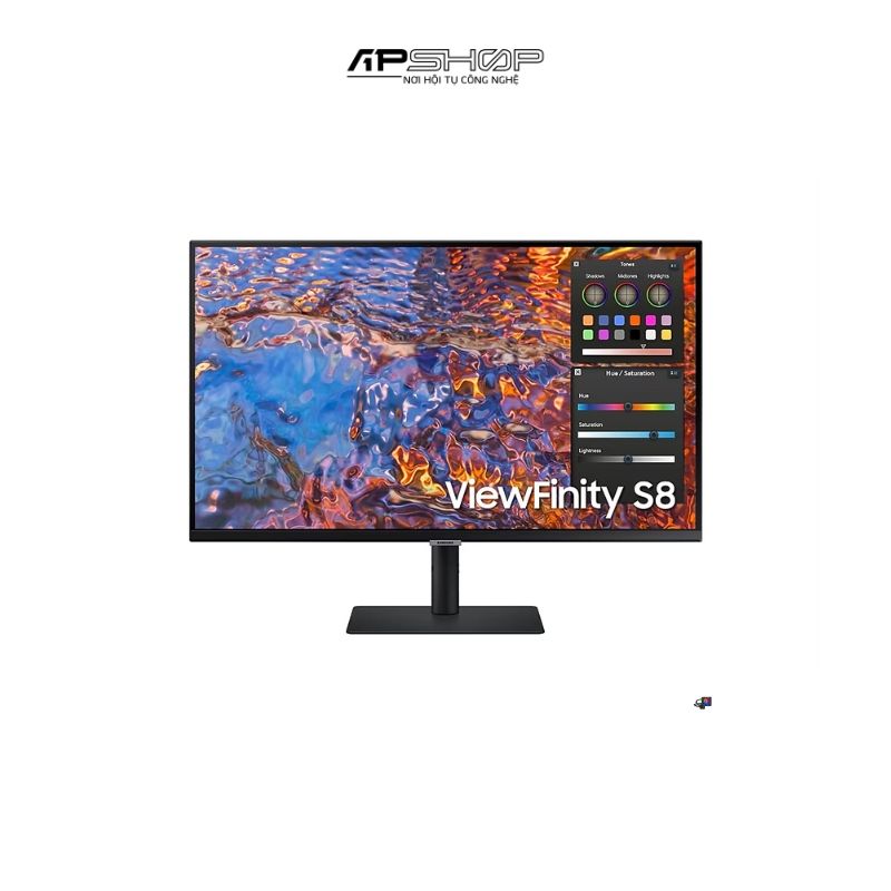 Màn hình Samsung ViewFinity S8 LS27B800 27" IPS 4K 60Hz USB C 90W | Chính hãng