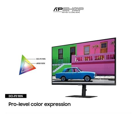 Màn hình Samsung ViewFinity S8 LS27B800 27 IPS 4K 60Hz USB C 90W  Chính hãng