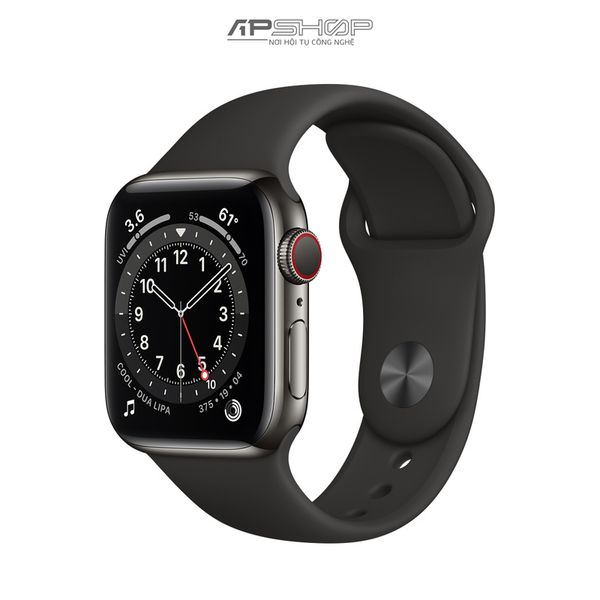Apple Watch Series 6 GPS + Cellular 40mm Stainless Steel Case | Thép Không Gỉ - Hàng chính hãng Apple