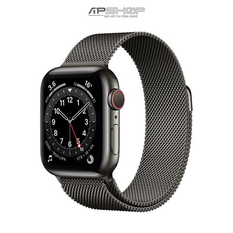 Apple Watch Series 6 GPS + Cellular 40mm Stainless Steel Case-Graphite
