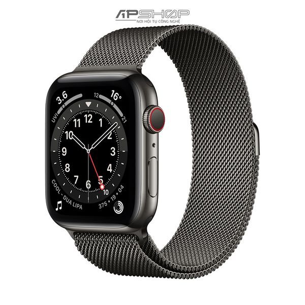Apple Watch Series 6 GPS + Cellular 44mm Stainless Steel Case | Thép Không Gỉ - Hàng chính hãng Apple