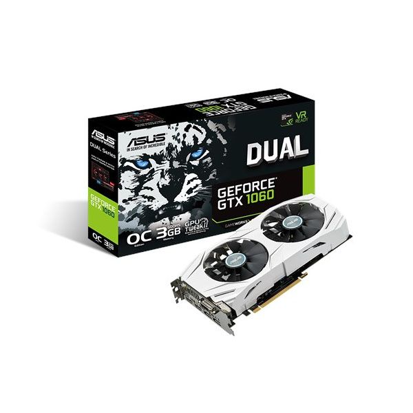 ASUS Dual GTX 1060 O3G