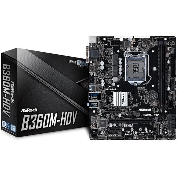 Asrock B360M HDV