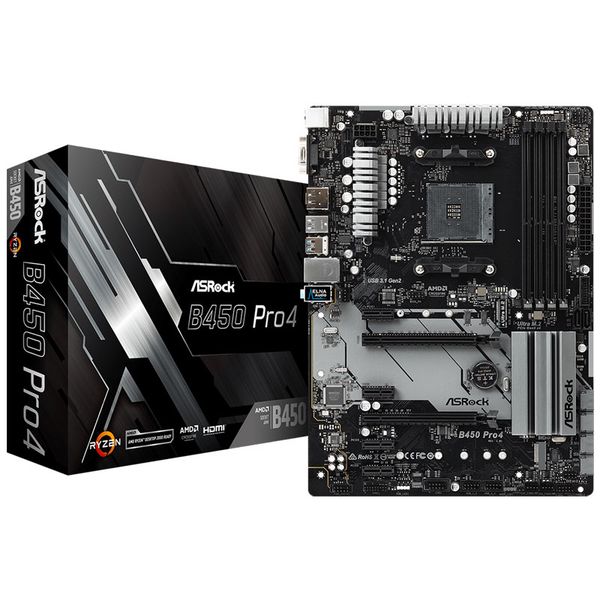 ASROCK B450 Pro4