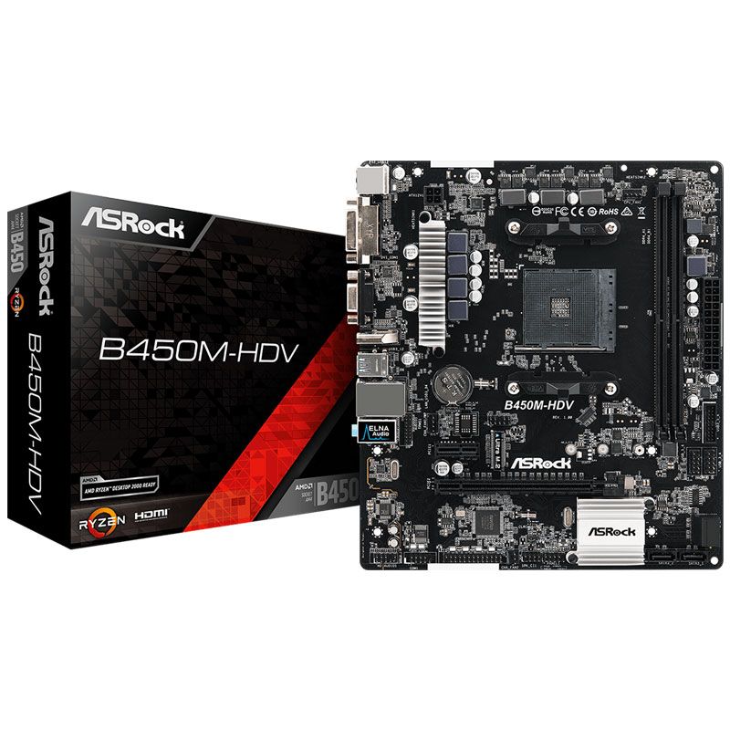 Asrock b450m hdv bios прошивка