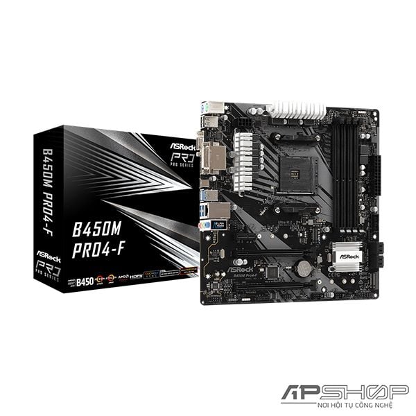 ASROCK B450M PRO 4 - F