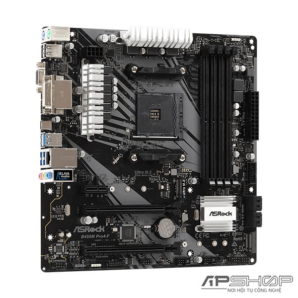 ASROCK B450M PRO 4 - F