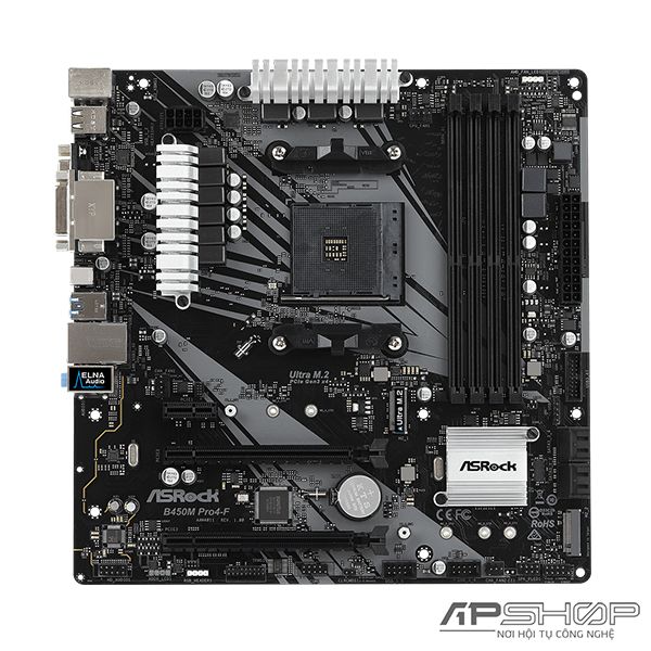 ASROCK B450M PRO 4 - F