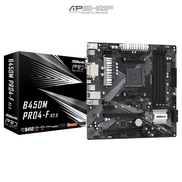 ASROCK B450M Pro4-F R2.0