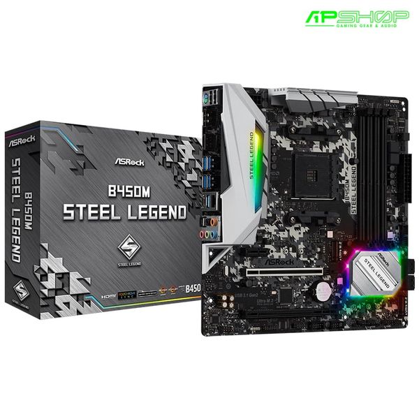 Asrock B450M Steel Legend