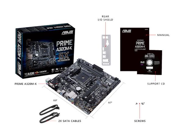 Asus Prime A320M-K