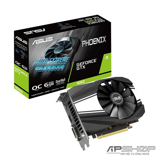 ASUS PHOENIX GTX 1660 OC 6GB