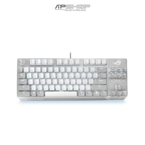 Bàn phím ASUS ROG Strix Scope NX TKL MoonLight White | Chính hãng