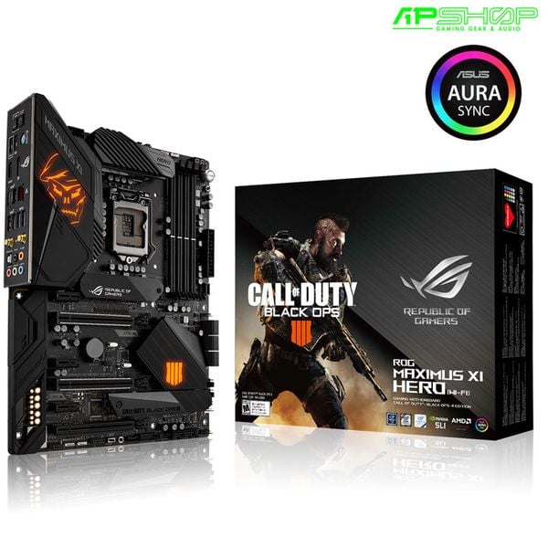 ASUS ROG Z390 MAXIMUS XI HERO ( WIFI ) CALL of DUTY EDITION