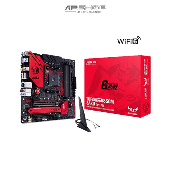 ASUS TUF GAMING B550M WI-FI ZAKU II EDITION - Hàng chính hãng