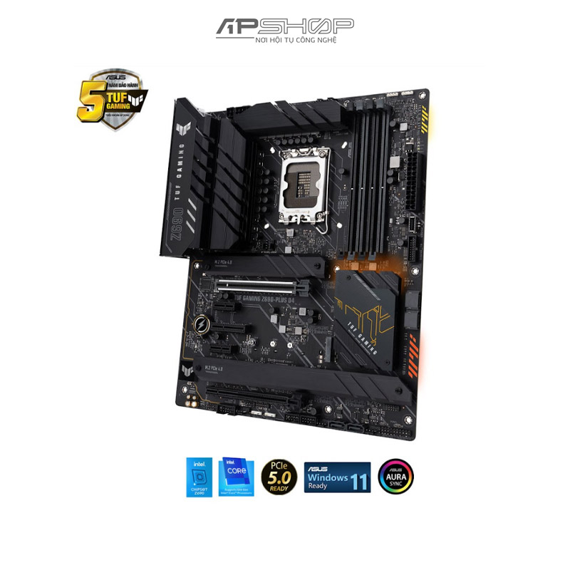 ASUS TUF GAMING Z690-PLUS D4 | Chính hãng